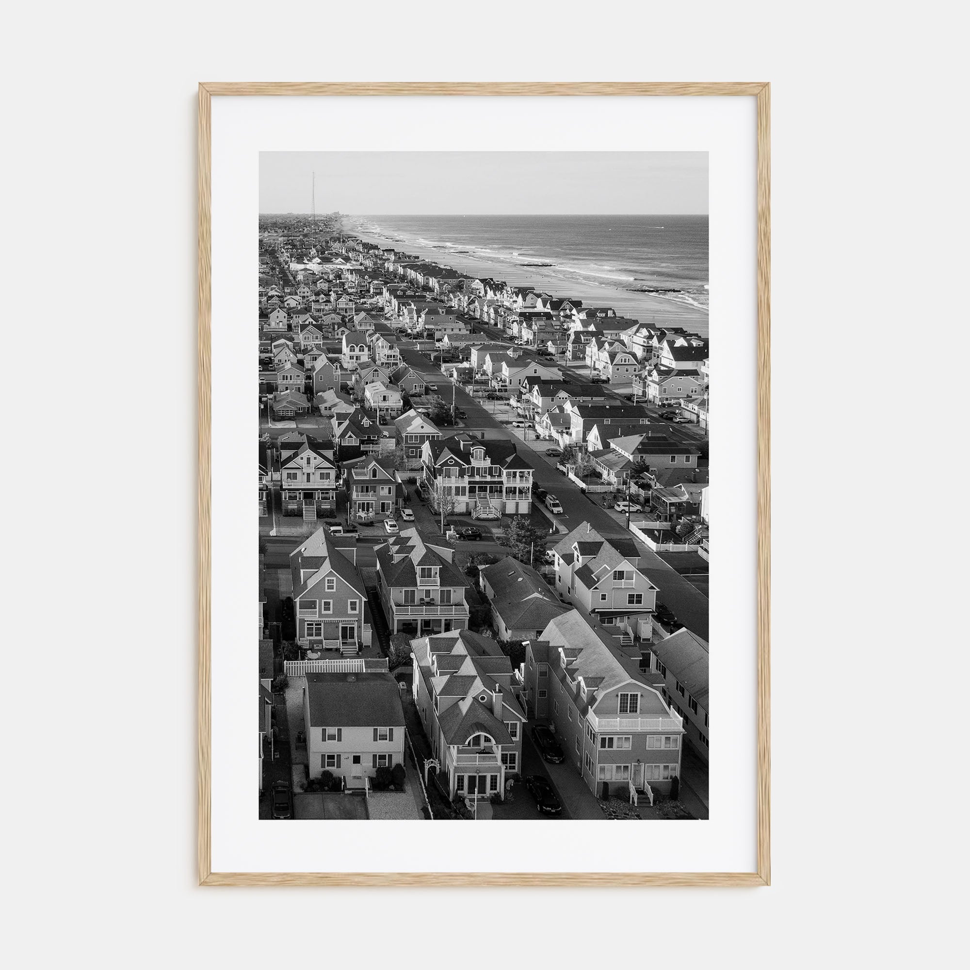 Jersey Shore Photo B&W Poster
