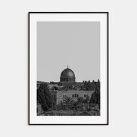 Jerusalem Photo B&W Poster