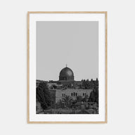 Jerusalem Photo B&W Poster