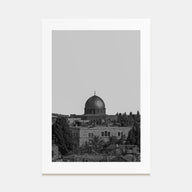 Jerusalem Photo B&W Poster