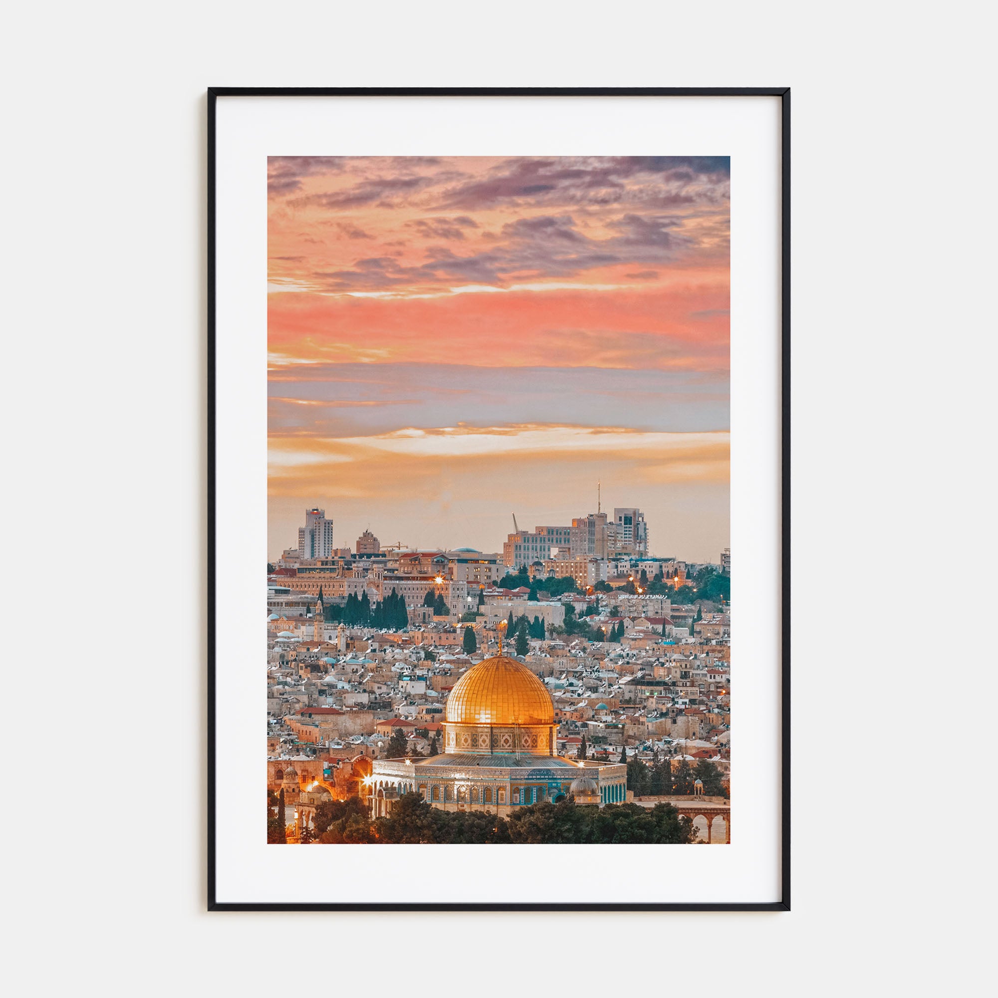 Jerusalem Photo Color Poster