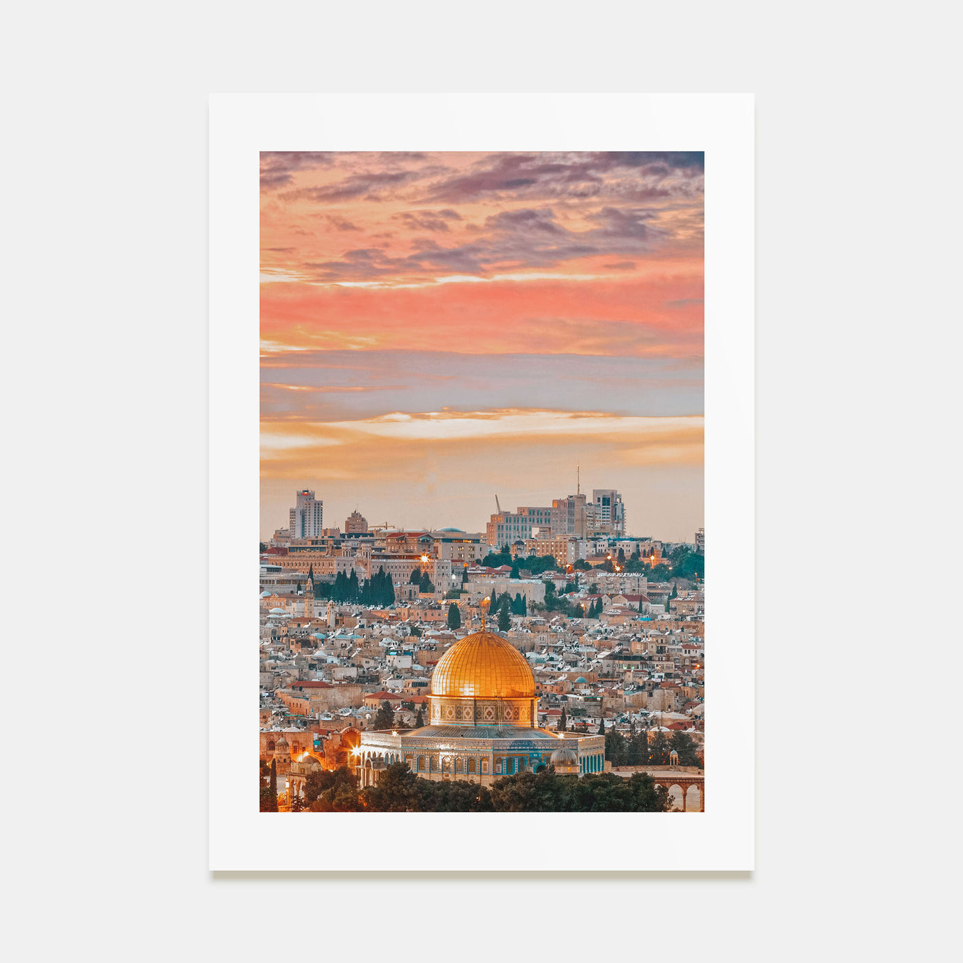 Jerusalem Photo Color Poster