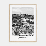 Jerusalem Portrait B&W Poster