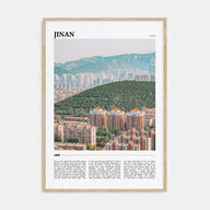 Jinan Travel Color Poster