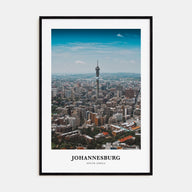 Johannesburg Portrait Color Poster