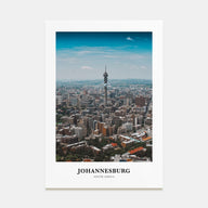 Johannesburg Portrait Color Poster