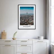 Johannesburg Portrait Color Poster