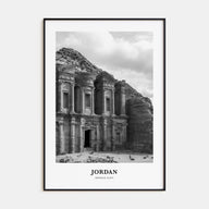Jordan Portrait B&W Poster