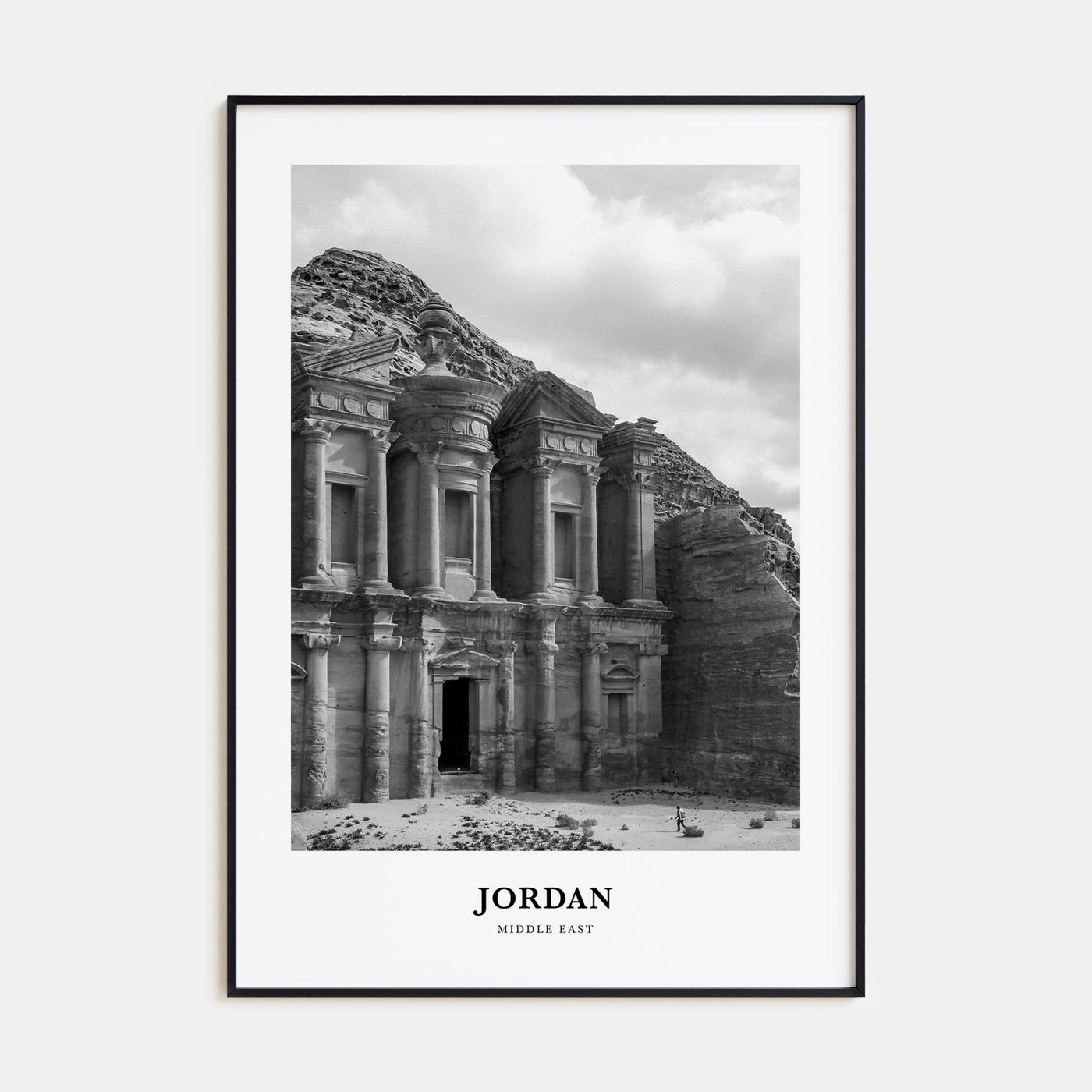 Jordan Portrait B&W Poster