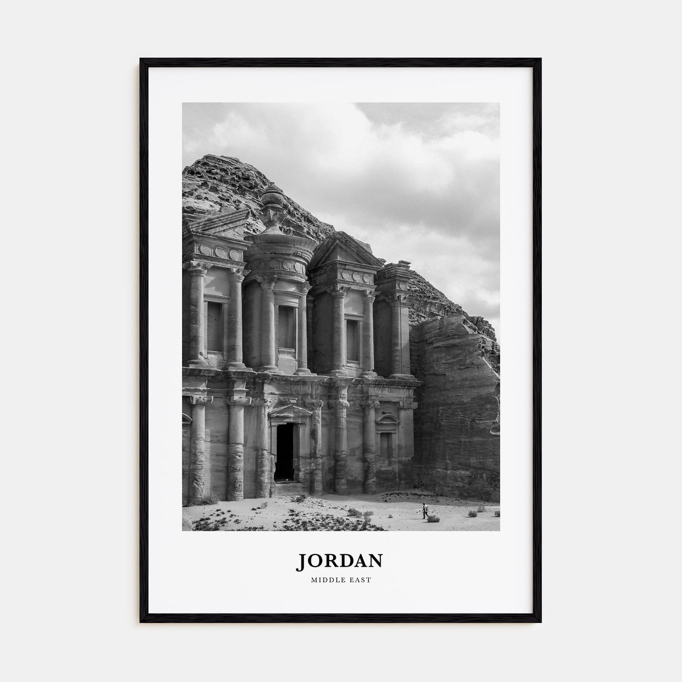 Jordan Portrait B&W Poster