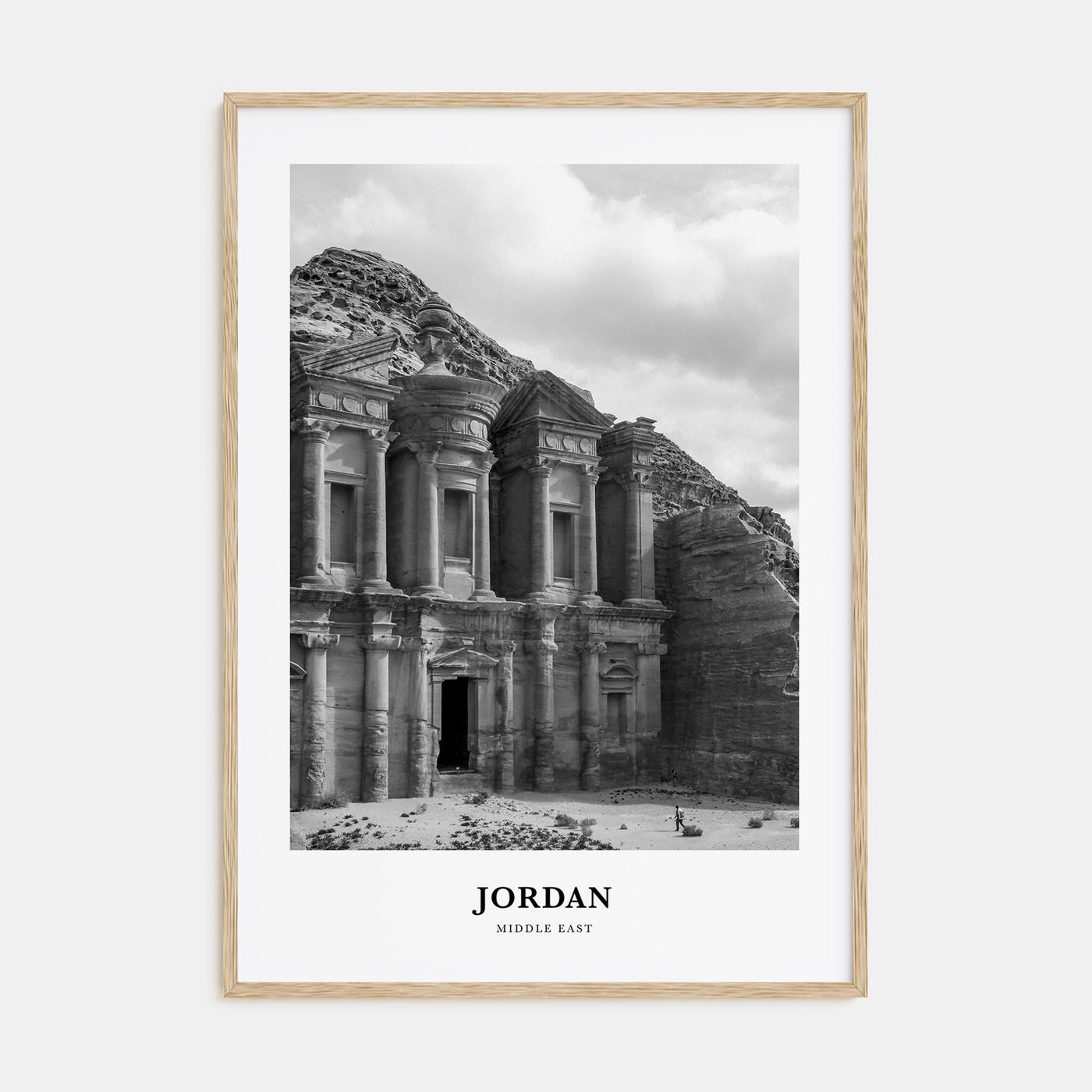 Jordan Portrait B&W Poster