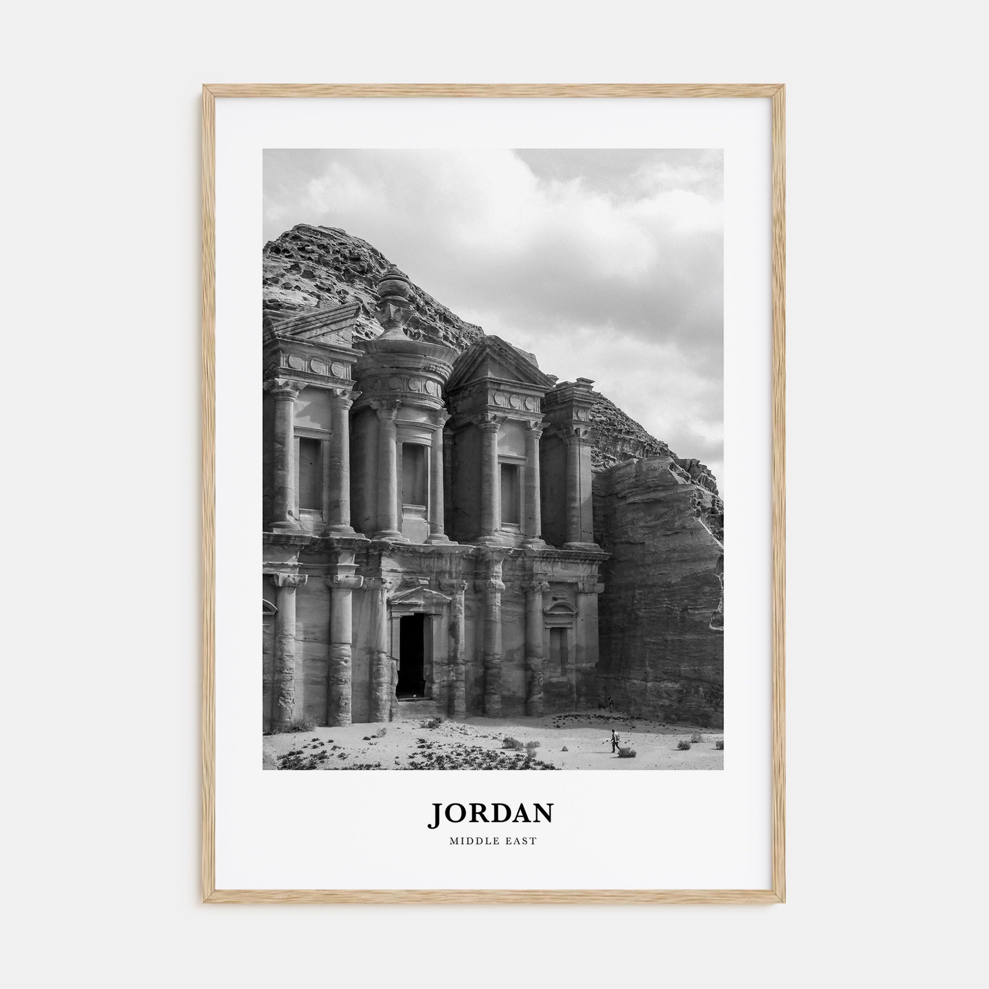 Jordan Portrait B&W Poster