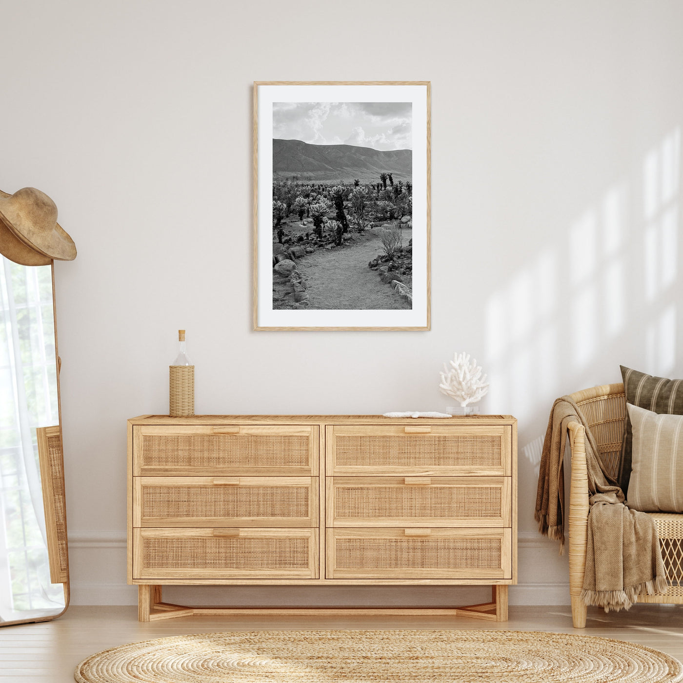 Joshua Tree National Park Photo B&W No 1 Poster