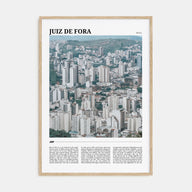 Juiz de Fora Travel Color Poster