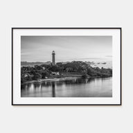 Jupiter Landscape B&W Poster