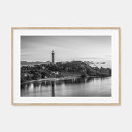 Jupiter Landscape B&W Poster