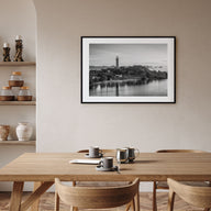 Jupiter Landscape B&W Poster