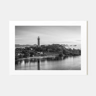 Jupiter Landscape B&W Poster