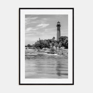 Jupiter Photo B&W Poster
