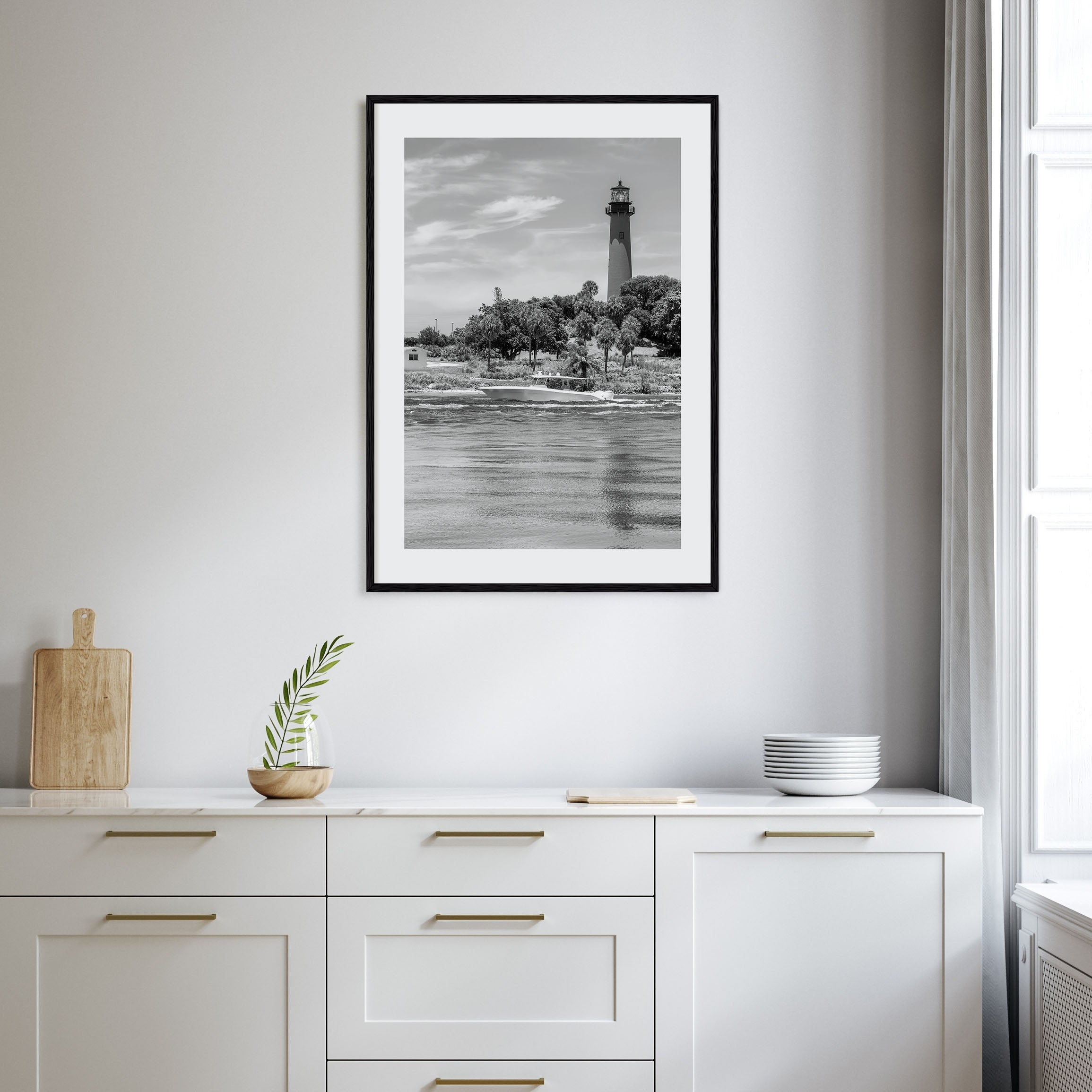 Jupiter Photo B&W Poster