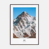 K2 Portrait Color Poster