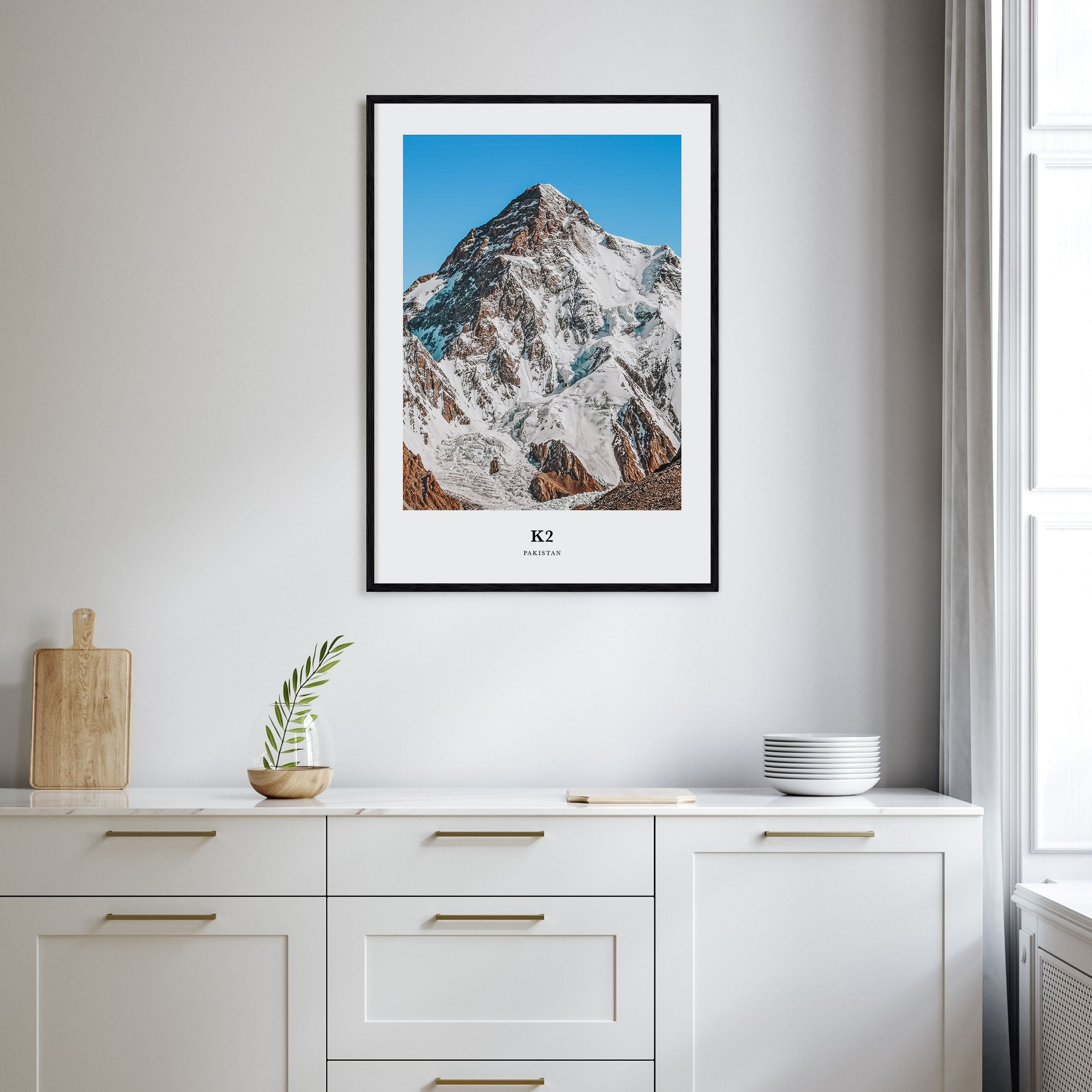 K2 Portrait Color Poster