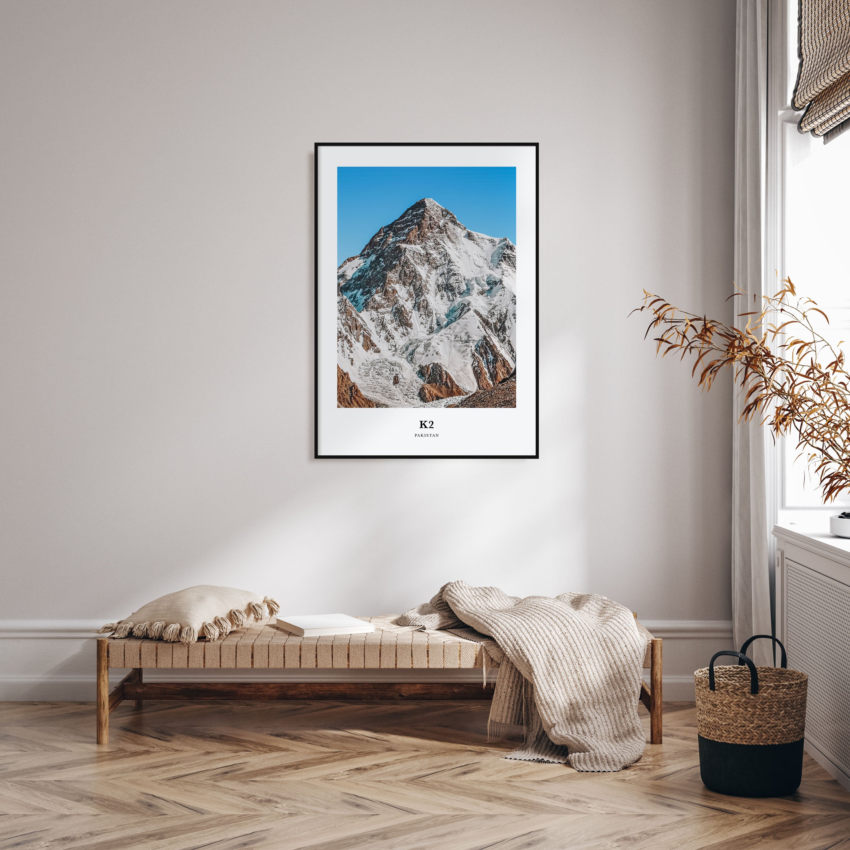 K2 Portrait Color Poster