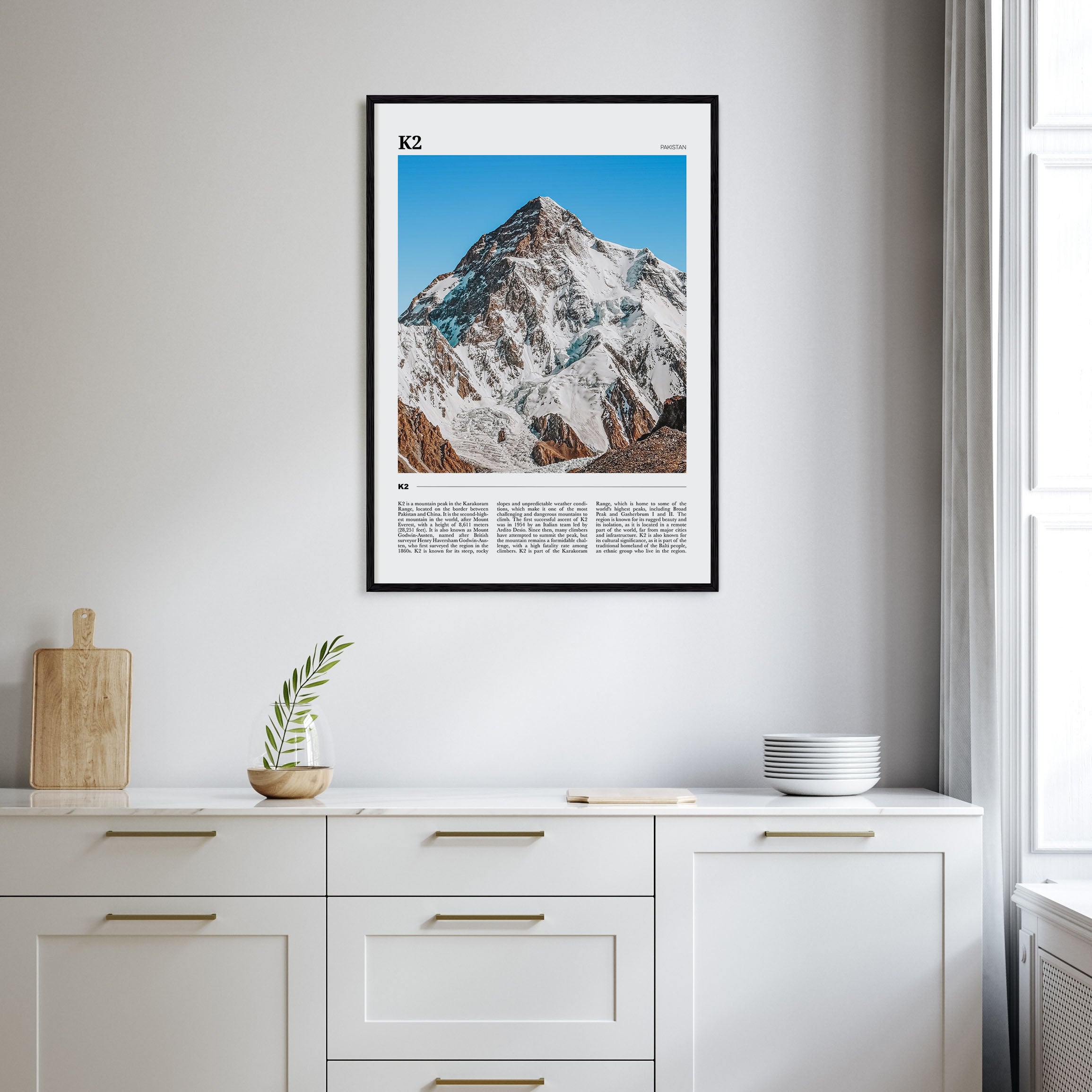 K2 Travel Color Poster