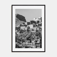 Kabul Photo B&W Poster