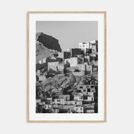 Kabul Photo B&W Poster