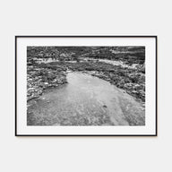 Kailua-Kona Landscape B&W Poster
