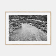 Kailua-Kona Landscape B&W Poster