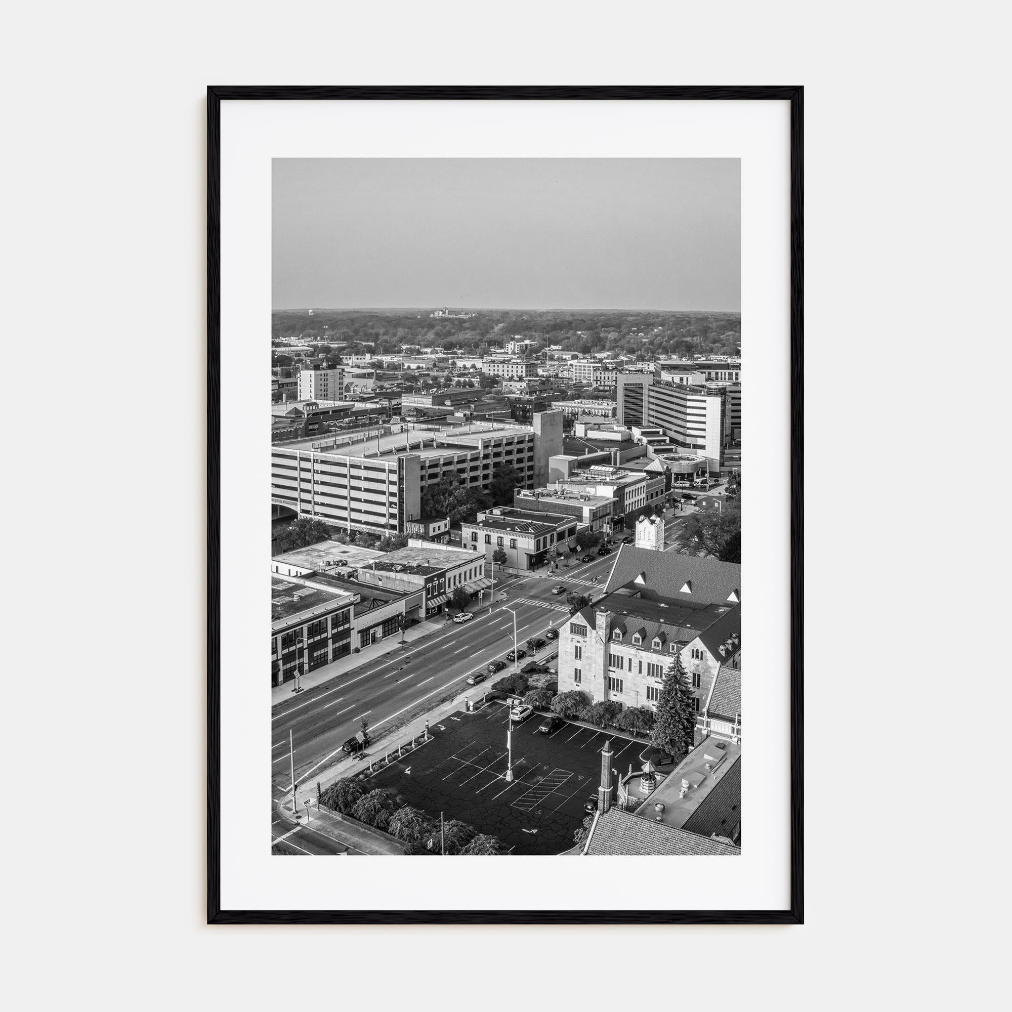 Kalamazoo Photo B&W Poster
