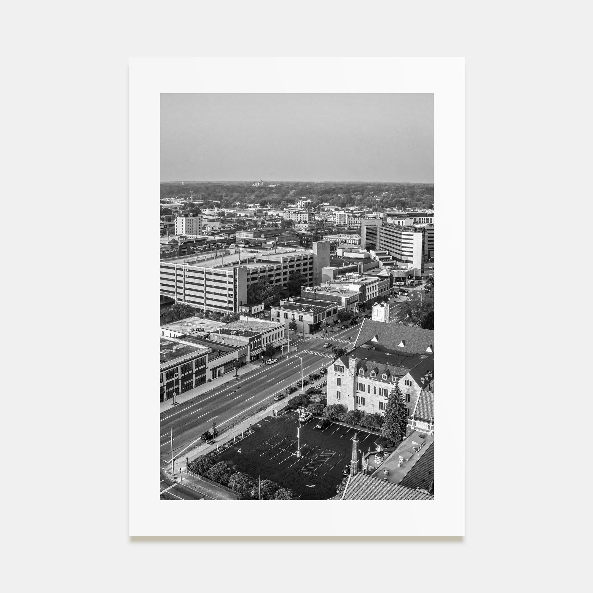 Kalamazoo Photo B&W Poster