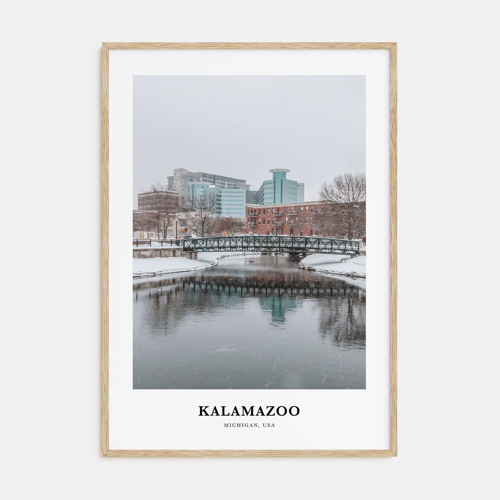 Kalamazoo Portrait Color Poster