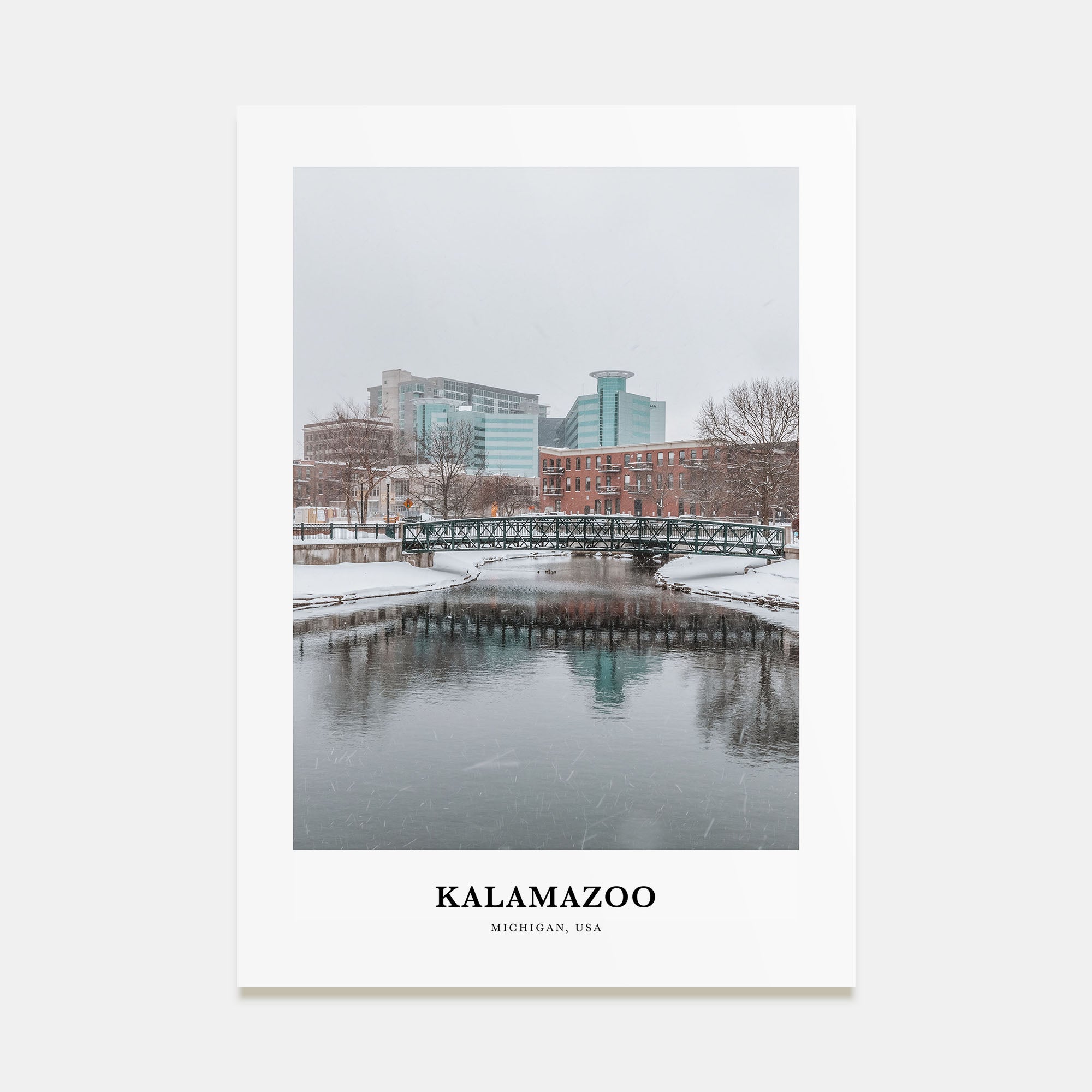 Kalamazoo Portrait Color Poster