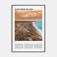 Kangaroo Island Travel Color Poster
