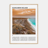 Kangaroo Island Travel Color Poster