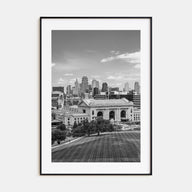 Kansas City Photo B&W No 1 Poster