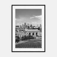Kansas City Photo B&W No 1 Poster