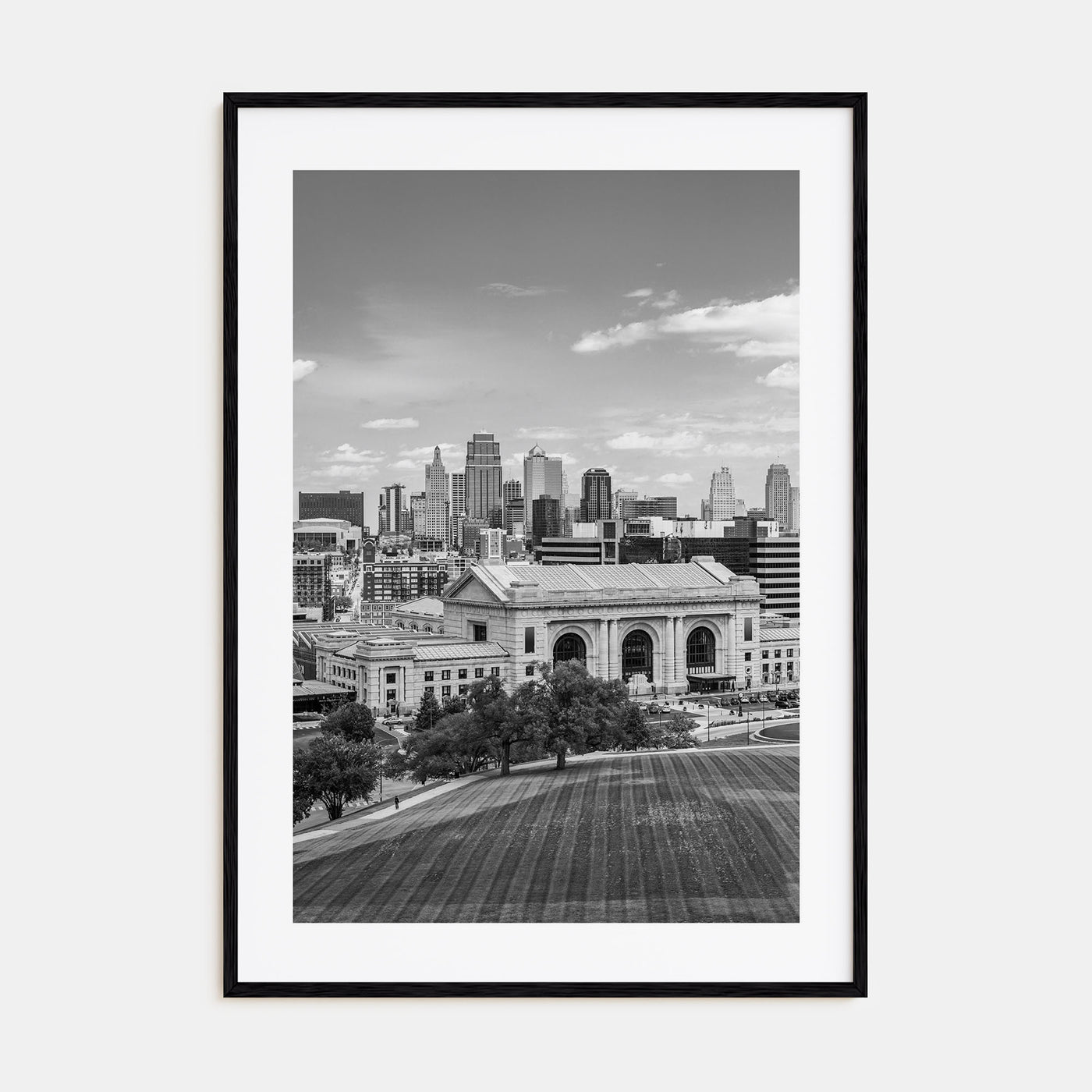 Kansas City Photo B&W No 1 Poster