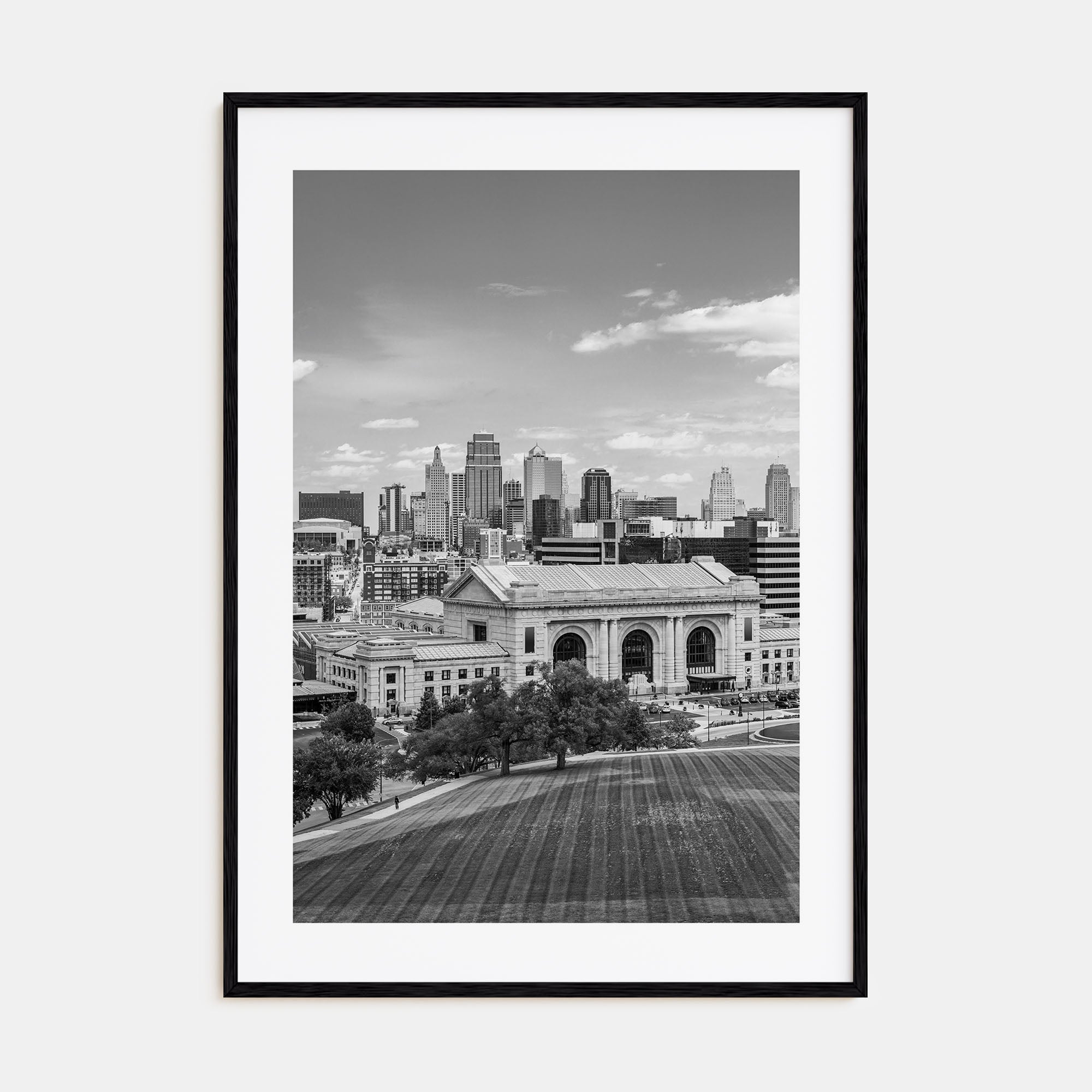 Kansas City Photo B&W No 1 Poster
