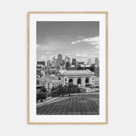 Kansas City Photo B&W No 1 Poster