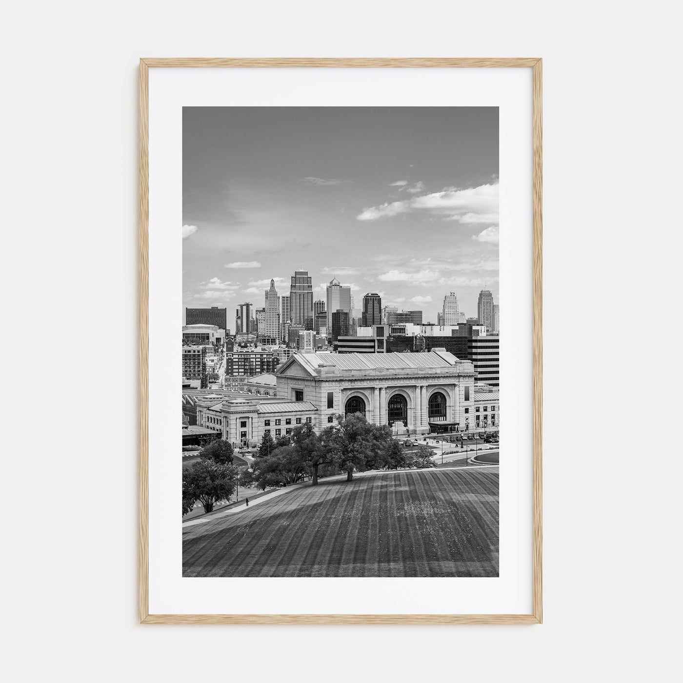 Kansas City Photo B&W No 1 Poster