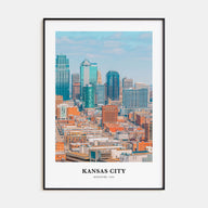 Kansas City Portrait Color No 2 Poster