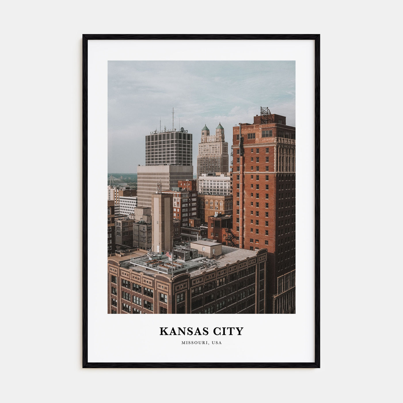 Kansas City Portrait Color No 3 Poster