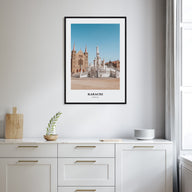 Karachi Portrait Color No 1 Poster