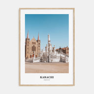 Karachi Portrait Color No 1 Poster