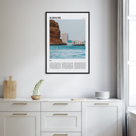 Karachi Travel Color No 2 Poster