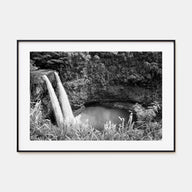 Kauai Landscape B&W Poster